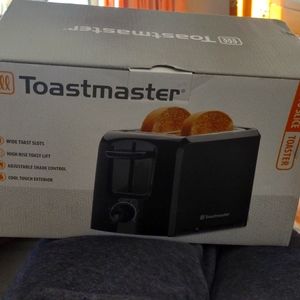 2 slice toaster brand new by Toastmaster. Please note: UPC code has been cut out